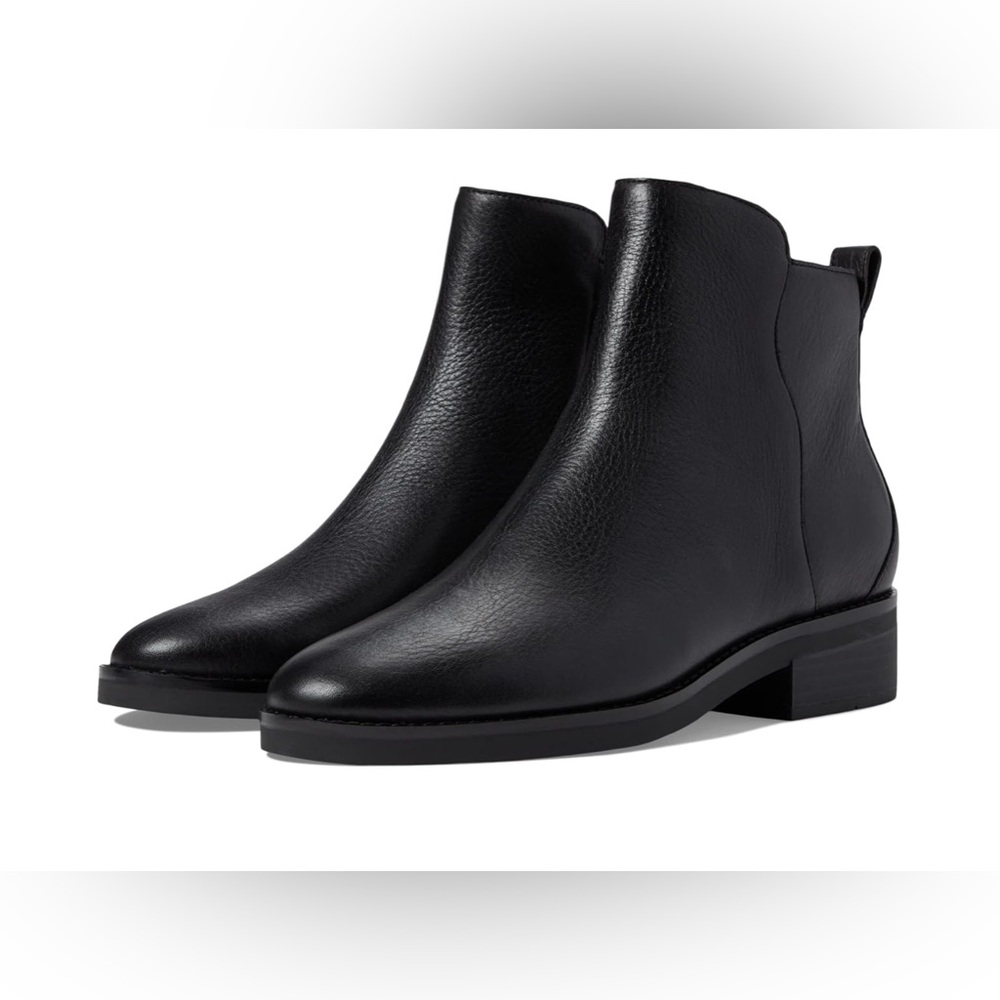 Cole Haan Black Leather Chelsea Boots
